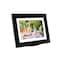 Brookstone Black 12" x 10" PhotoShare Friends & Family Smart Frame